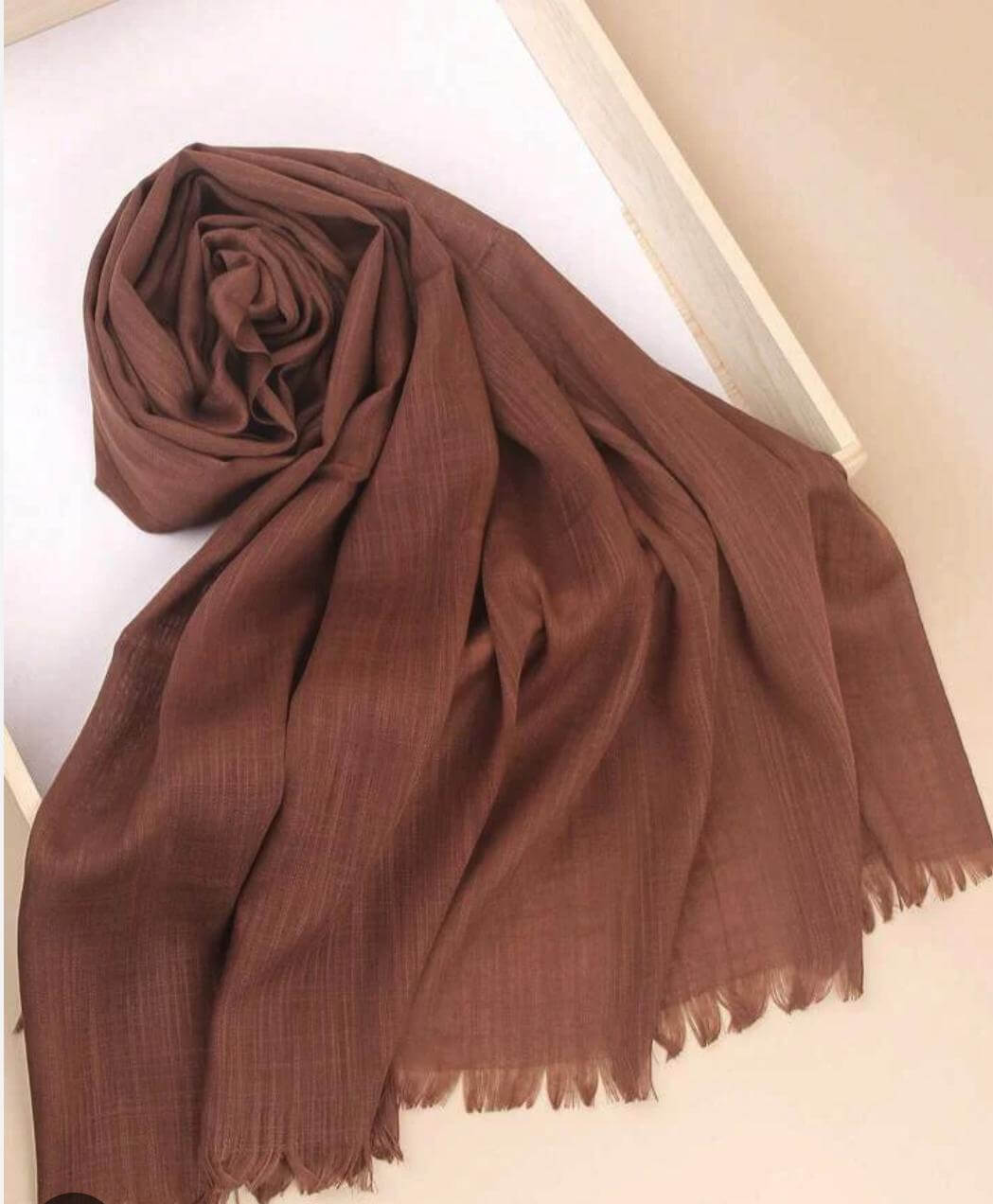 Turkish Hijab - Brown