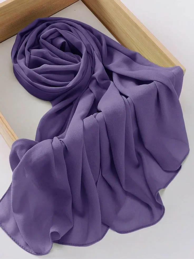 Georgette Hijab - Lavender