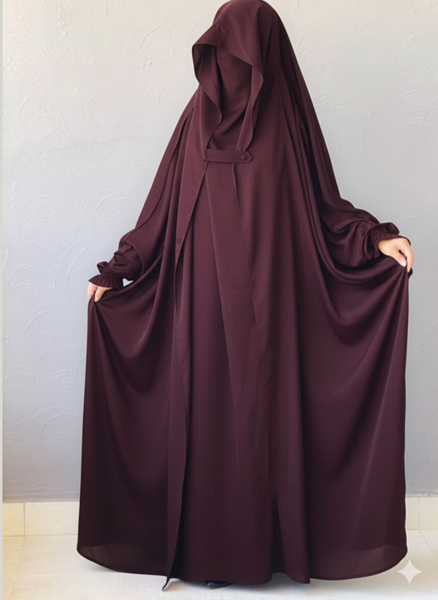 Saudi Jilbab - Purple