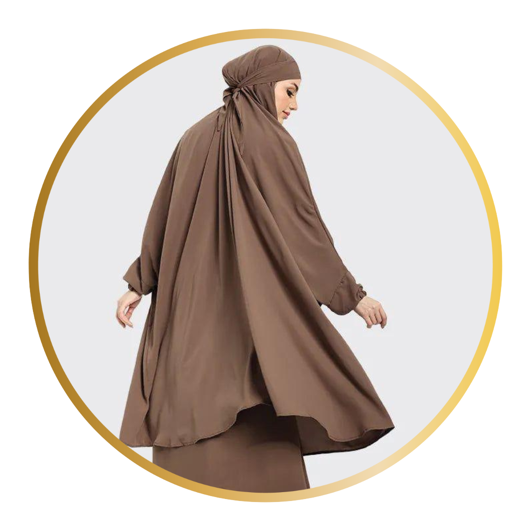 3 piece Jilbab