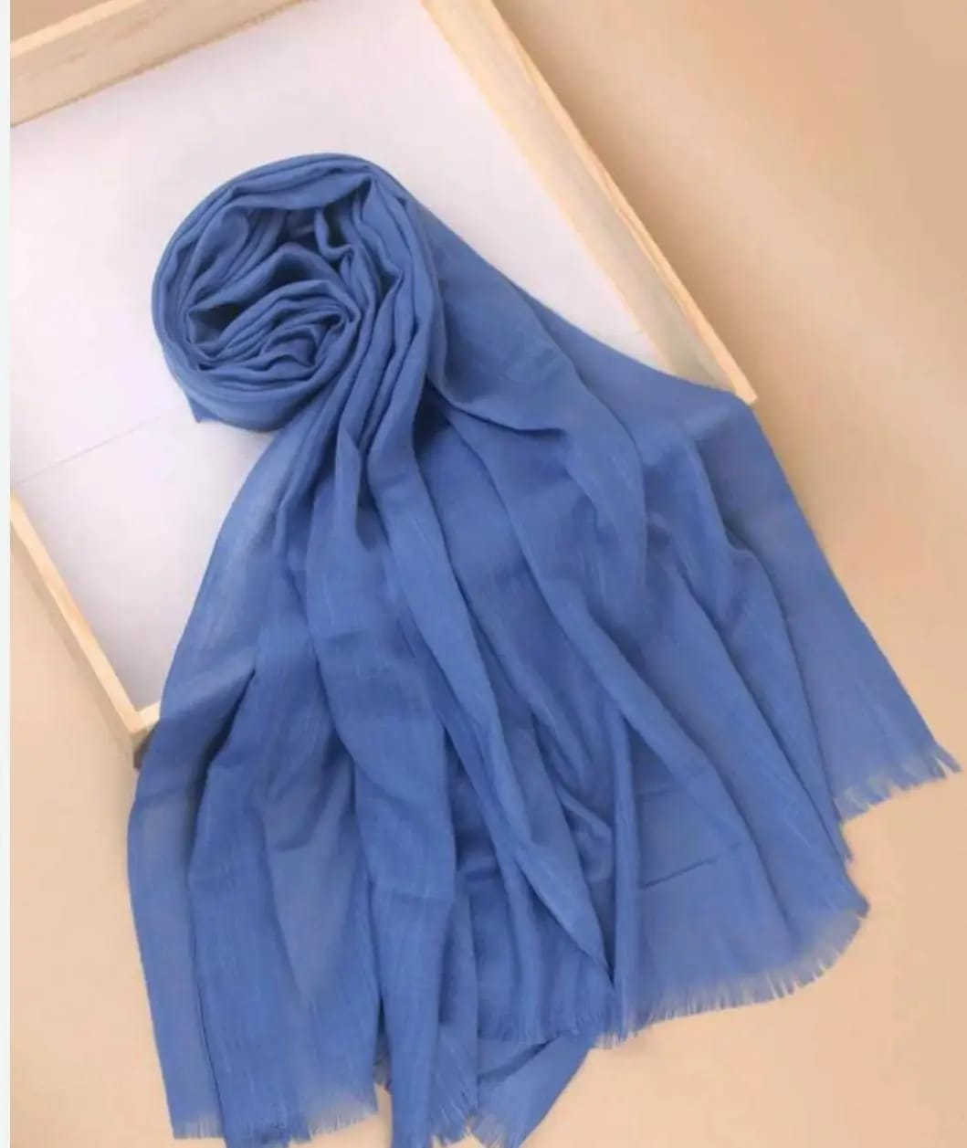 Turkish Hijab - Ice Blue