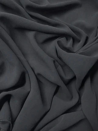 Georgette Hijab - Dark Gray