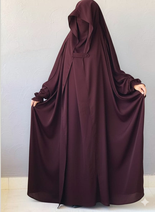 Saudi Jilbab - Purple