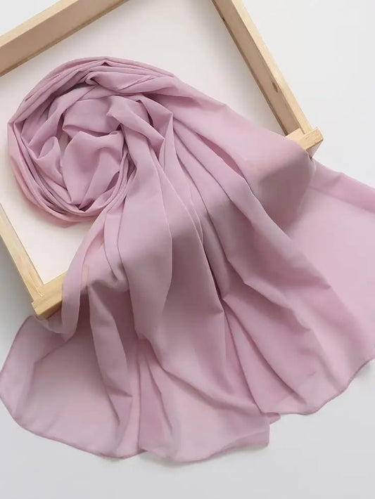 Georgette Hijab - Baby Pink